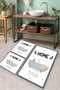 Mijölnir Juego de alfombrillas de baño Bathtub Multicolor